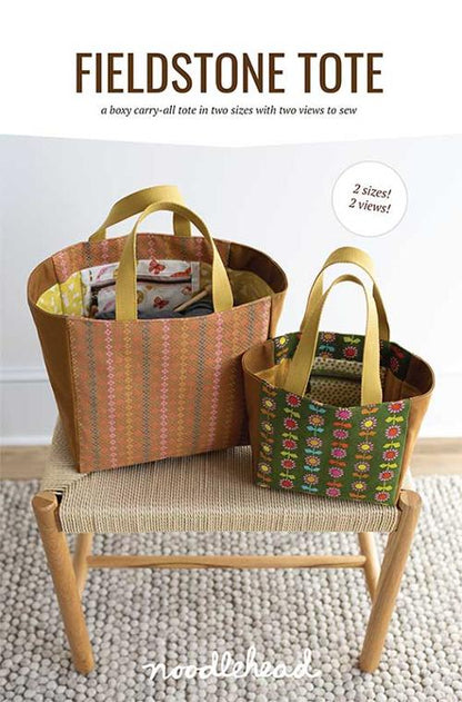 Fieldstone Tote Pattern from Noodlehead Patterns