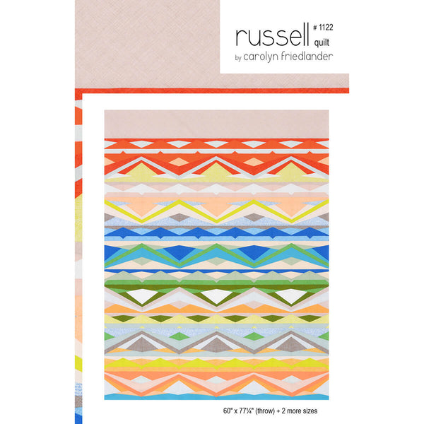 Russell Quilt Pattern by Carolyn Friedlander
