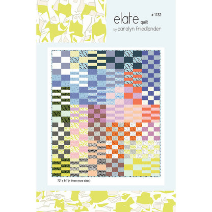 Elate Quilt Pattern by Carolyn Friedlander