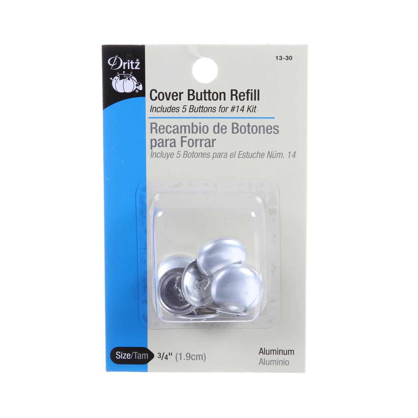 Button Cover Refill 3/4 inch from Dritz