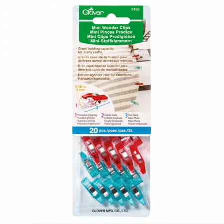 Mini Wonder Clips Assorted