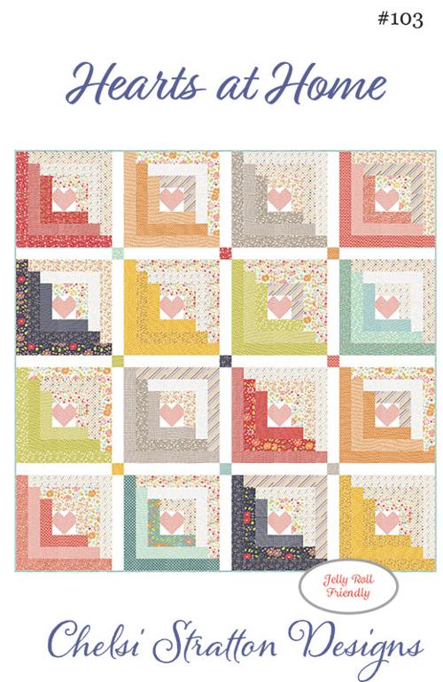 Hearts at Home Quilt Pattern by Chelsi Stratton Designs