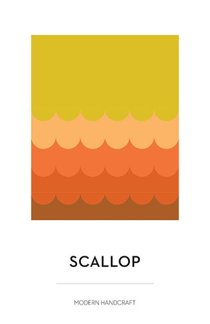 Scallop Quilt Pattern by Modern Handcraft