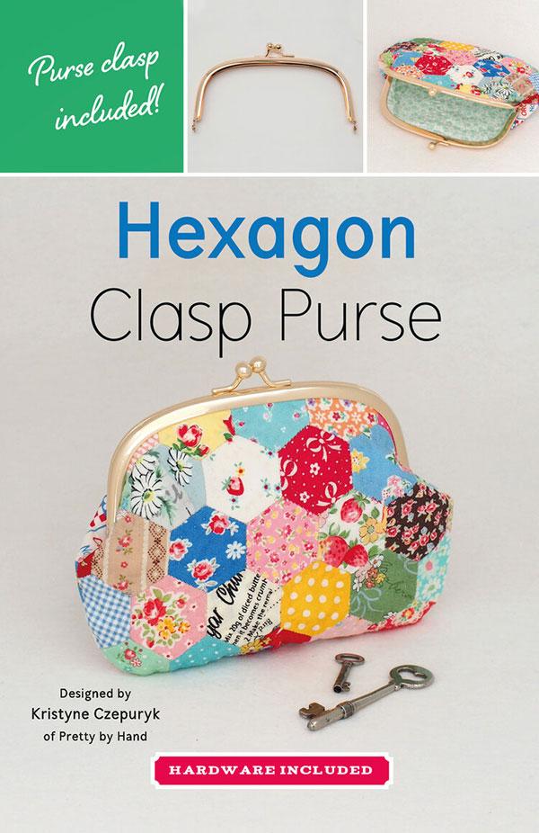 Hexagon Clasp Purse from Zakka Workshop