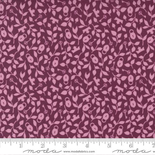 BOYSENBERRY, Crown & Vines, Wild Meadow by Sweetfire Road for Moda