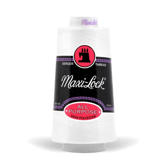 Maxi-Lock Polyester Serger Thread 50wt 3000yds