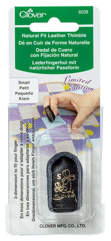 Natural Fit Leather Thimble from Clover