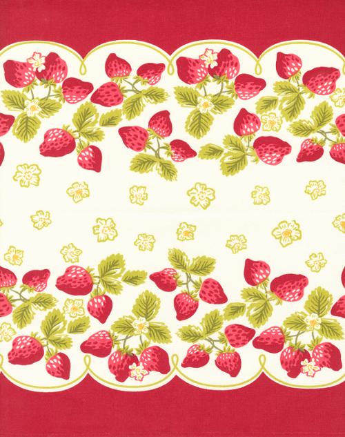 BERRILICIOUS Classic Retro Toweling from Stacy West Hsu (16" wide)