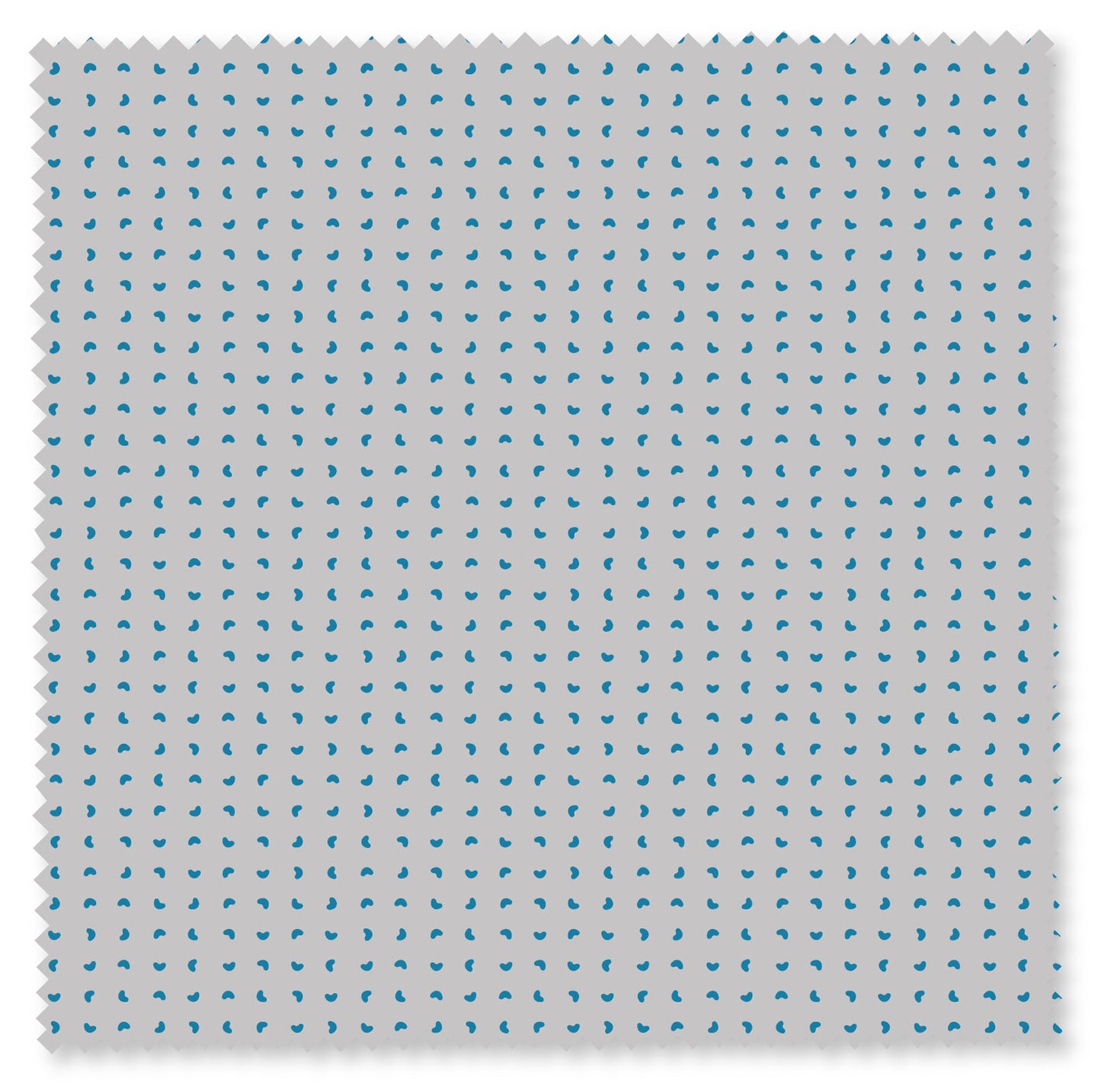 GREY and  BLUE Beans Felicity Basics by Felicity Fabrics