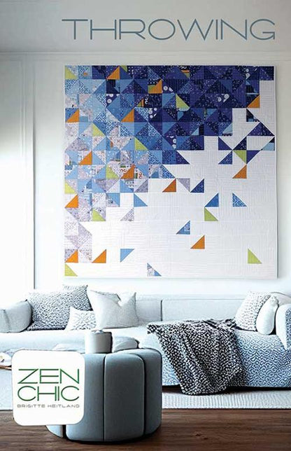 Throwing Quilt Pattern by Zen Chic