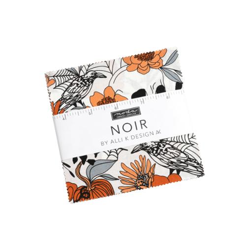 5" Charm Pack of Noir by Alli K Design for Moda
