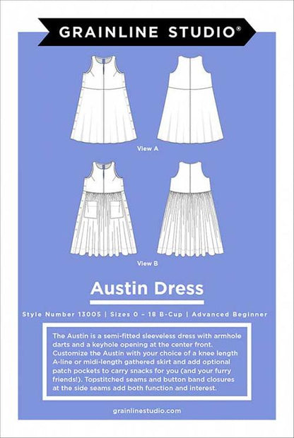 Austin Dress Pattern from Grainline Studio