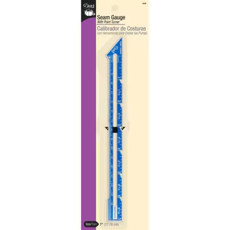 Dritz Seam Gauge with Point Turner 7 inch