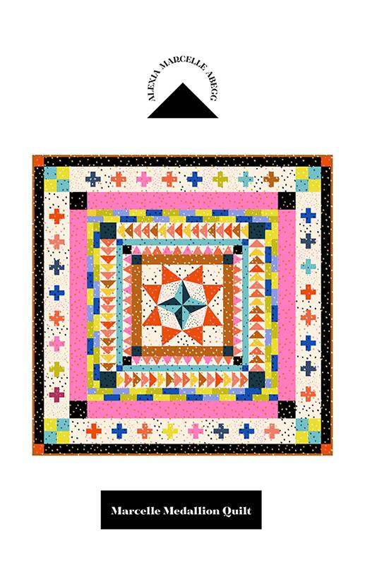 Marcelle Medallion Quilt Pattern from Alexia Marcelle Abegg of Ruby Star Society