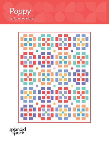 Poppy Quilt Pattern by Suzanne Jackman for Splendid Speck