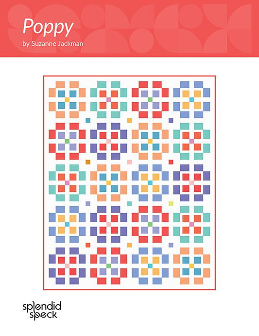 Poppy Quilt Pattern by Suzanne Jackman for Splendid Speck