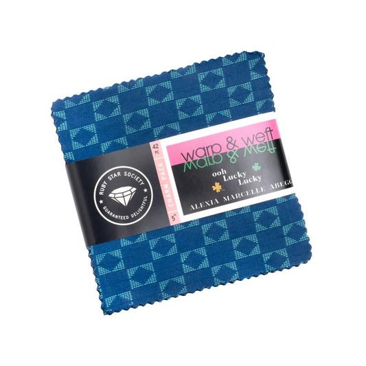 5" Charm Pack of Warp & Weft Ooh Lucky Lucky by Alexia Marcelle Abegg for Ruby Star Society