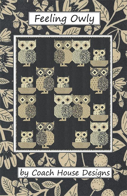 Feeling Owly Lap Quilt Pattern by Coach House Designs