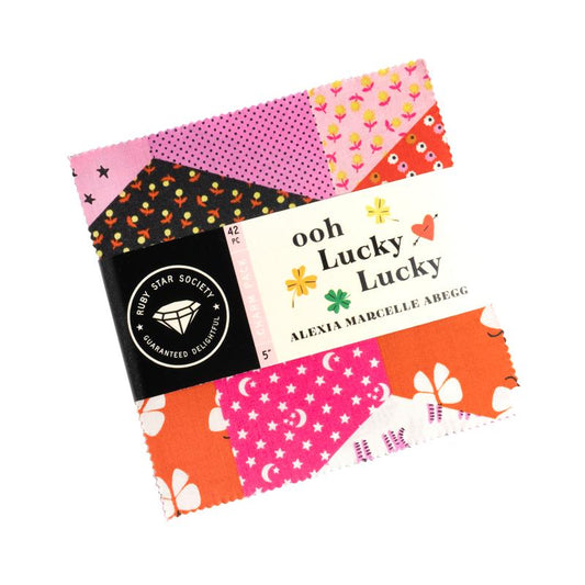 5" Charm Pack of Ooh Lucky Lucky by Alexia Marcelle Abegg for Ruby Star Society