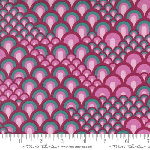 WISTERIA Sea Waves Blenders Geometric, Legendary Love by Sariditty, Moda Fabrics