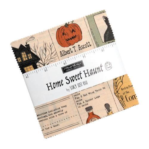 5" Charm Pack of Home Sweet Haunt by Stacy Iest Hsu for Moda Fabrics
