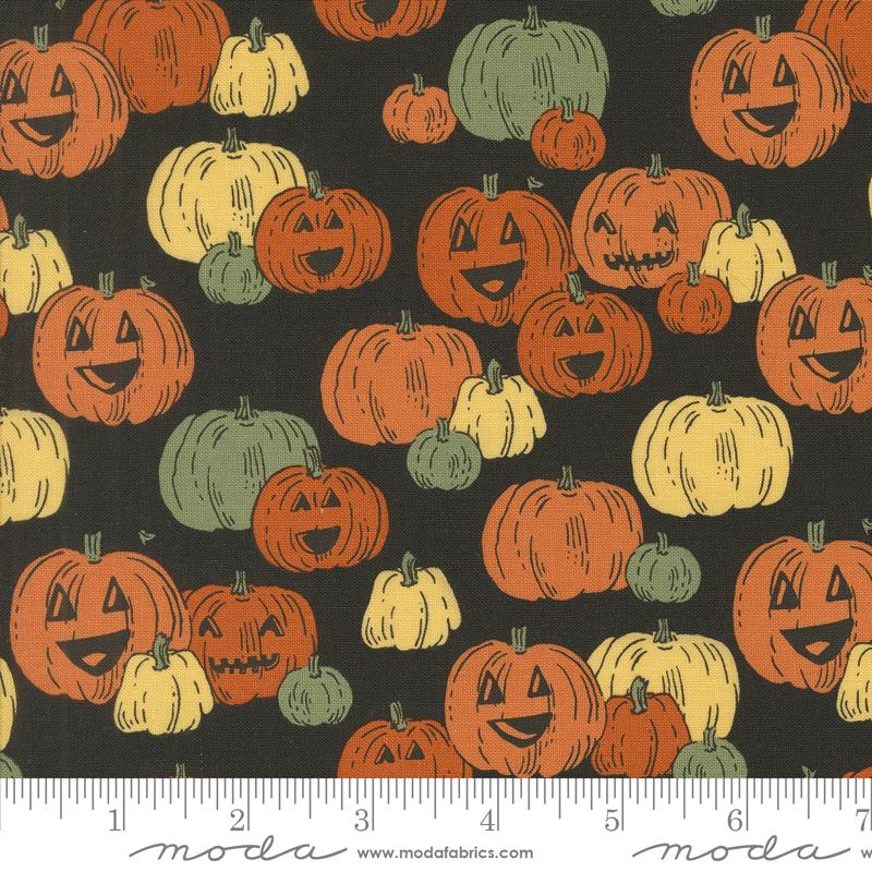 MIDNIGHT Vintage Pumpkins from Home Sweet Haunt by Stacy Iest Hsu