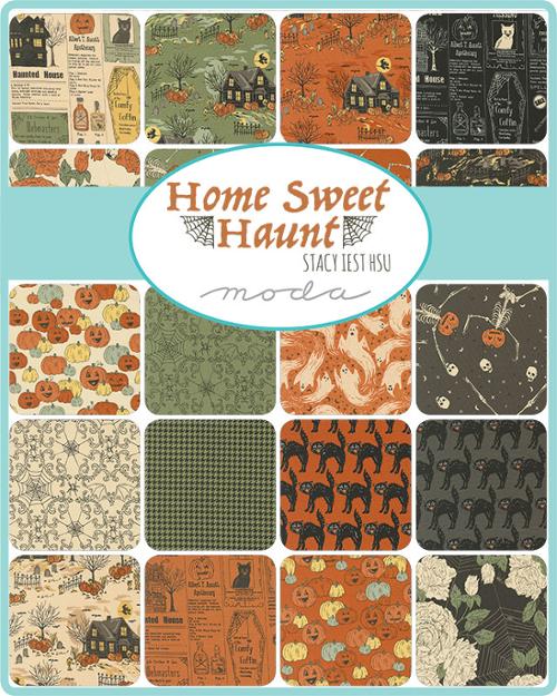 5" Charm Pack of Home Sweet Haunt by Stacy Iest Hsu for Moda Fabrics