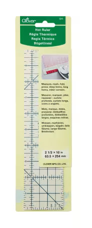 Hot Ruler 2.5" x 10" by Clover