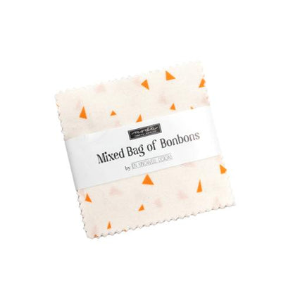 2.5" Mini Charm Pack of Mixed Bag of Bonbons by Jen Kingwell for Moda Fabrics