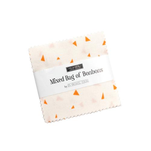2.5" Mini Charm Pack of Mixed Bag of Bonbons by Jen Kingwell for Moda Fabrics