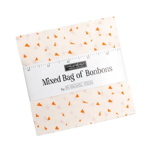 5" Charm Pack of Mixed Bag of Bonbons by Jen Kingwell for Moda Fabrics