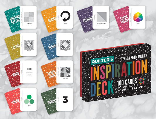 Quilter's Inspiration Deck 100 Cards to Unleash Your Creativity