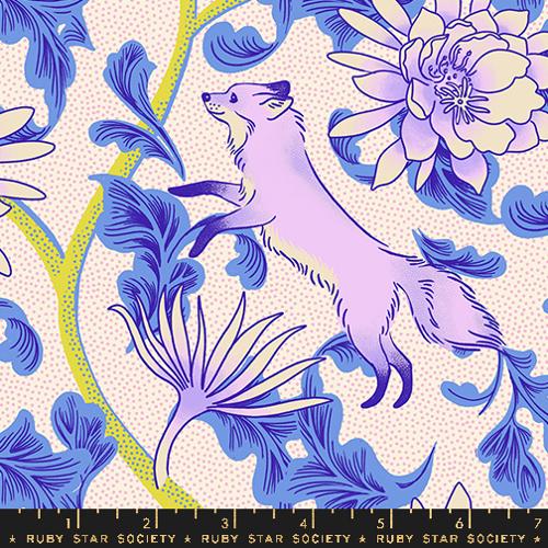 NATURAL Fox Bloom Florals from Glow Garden by Sarah Watts for Ruby Star Society