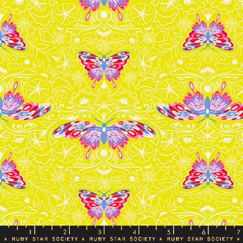 CITRON Morning Moth from Glow Garden by Sarah Watts for Ruby Star Society