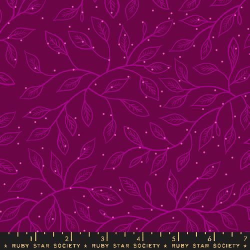 PURPLE VELVET Wandering Vine from Glow Garden by Sarah Watts for Ruby Star Society
