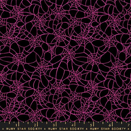 BLACK Tangled Web from Glow Garden by Sarah Watts for Ruby Star Society