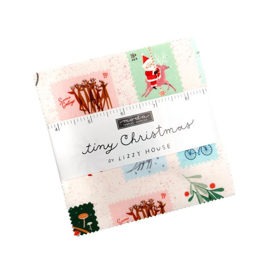 5" Charm Pack of Tiny Christmas by Lizzy House for Moda Fabrics