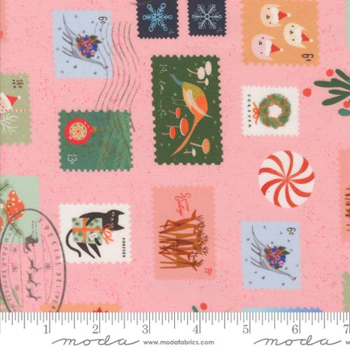 COTTON CANDY Stamps from Tiny Christmas by Lizzy House, Moda Fabrics