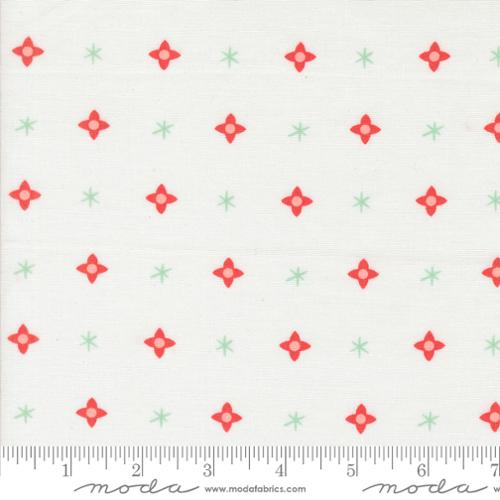 SNOW Christmas Star Blenders from Tiny Christmas by Lizzy House, Moda Fabrics