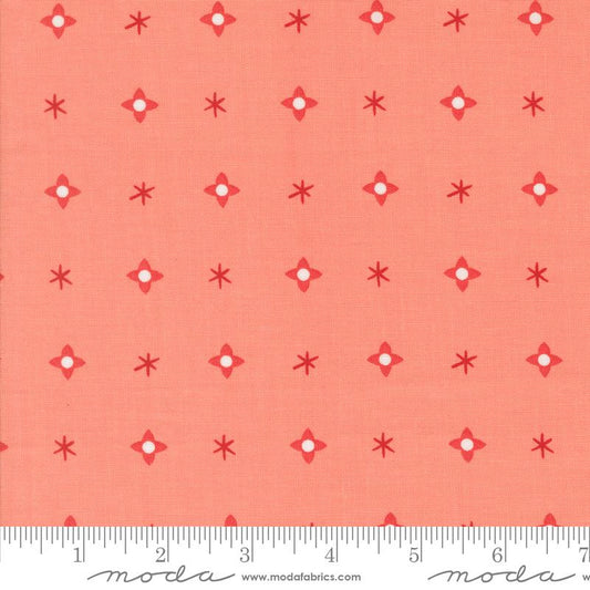 CARNATION Christmas Star Blenders from Tiny Christmas by Lizzy House, Moda Fabrics