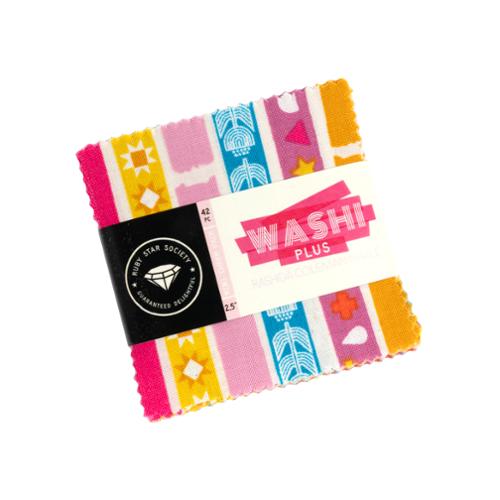 2.5" Mini Charm Pack of Washi Plus by Rashida Coleman Hale for Ruby Star Society