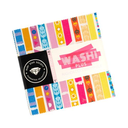 5" Charm Pack of Washi Plus by Rashida Coleman Hale for Ruby Star Society
