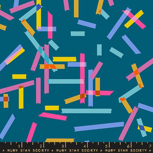 TEAL Novelty Tape, Washi Plus  by Rashida Coleman Hale for Ruby Star Society