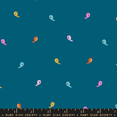 TEAL Roll With It, Washi Plus  by Rashida Coleman Hale for Ruby Star Society