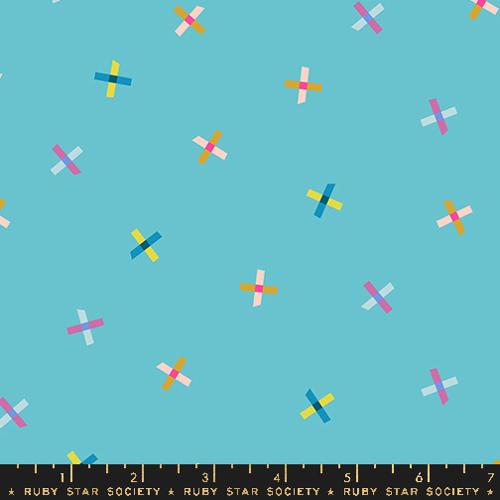 TURQUOISE Plus Points, Washi Plus  by Rashida Coleman Hale for Ruby Star Society