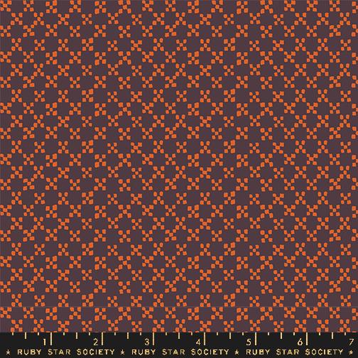 EGGPLANT Ditsy Tiles From Geometry a Collaborative Collection for Ruby Star Society