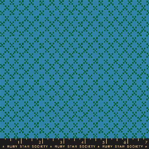 CHAMBRAY Ditsy Tiles From Geometry a Collaborative Collection for Ruby Star Society