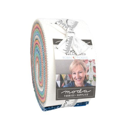 MULTI Dotty Thatched Jelly Roll by Robin Pickens for Moda - 2.5" Strips