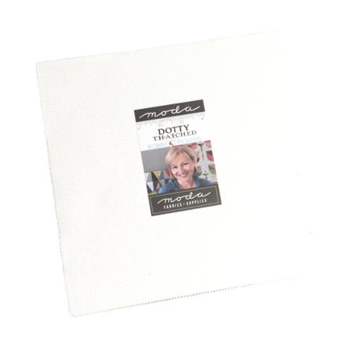 10" Layer Cake of Dotty Thatched by Robin Pickens for Moda Fabrics - BLIZZARD