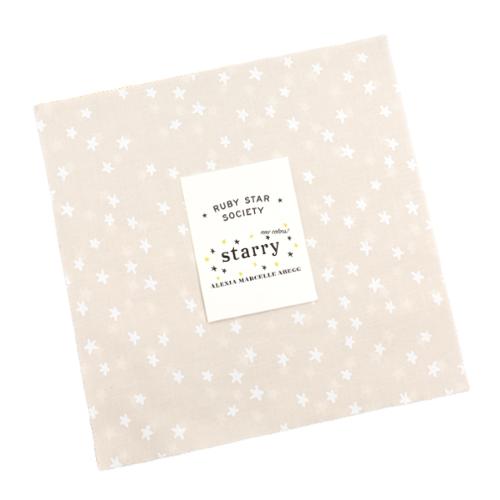 10" Layer Cake of Starry 2025 White and Natural by Alexia Abegg for Ruby Star Society